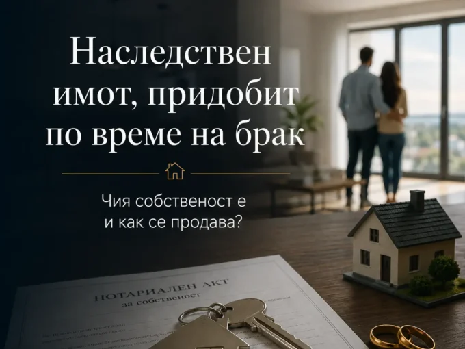 Наследствен имот, придобит по време на брак – чия собственост е?